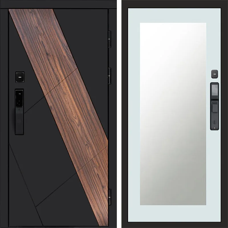 Нова смарт Зеркало триумф белый софт