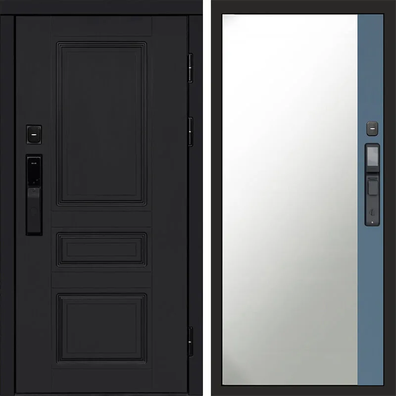 Орегон black смарт Зеркало фацет grey софт