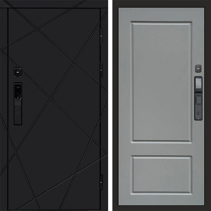 Лучи black смарт Марсель grey софт